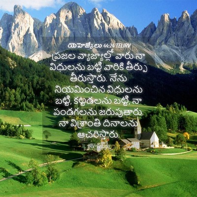 Picture 04 - యెహెజ్కేలు 44:24 TELIRV - ప్రజల - Bible Verse Picture