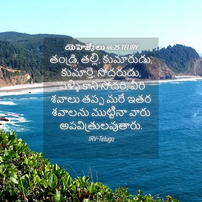 Picture 04 - యెహెజ్కేలు 44:25 TELIRV - తండ్రి, తల్లి, - Bible Verse Picture