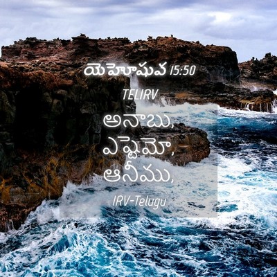 Picture 04 - యెహోషువ 15:50 TELIRV - అనాబు, ఎష్టెమో, - Bible Verse Picture