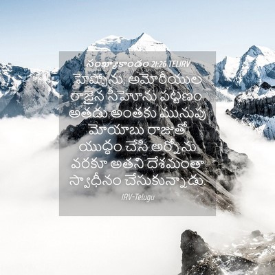 Picture 04 - సంఖ్యాకాండం 21:26 TELIRV - హెష్బోను, - Bible Verse Picture