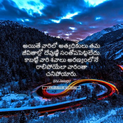 Picture 05 - 1 కొరింథీయులకు 10:5 TELIRV - అయితే వారిలో - Bible Verse Picture