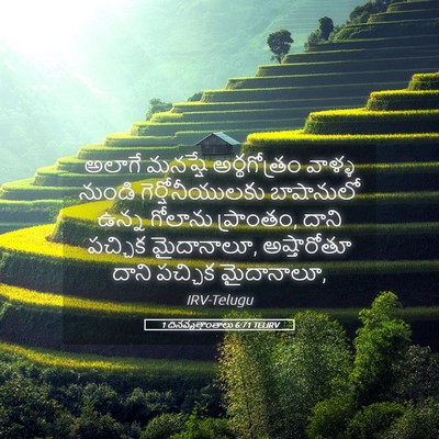 Picture 05 - 1 దినవృత్తాంతాలు 6:71 TELIRV - అలాగే మనష్షే - Bible Verse Picture