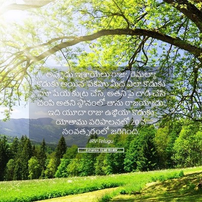 Picture 05 - 2 రాజులు 15:30 TELIRV - అప్పుడు ఇశ్రాయేలు - Bible Verse Picture