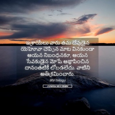 Picture 05 - 2 రాజులు 18:11 TELIRV - ఇశ్రాయేలు వారు తమ - Bible Verse Picture