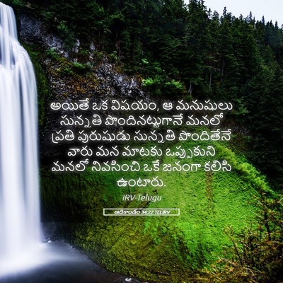 Picture 05 - ఆదికాండం 34:22 TELIRV - అయితే ఒక విషయం, ఆ - Bible Verse Picture