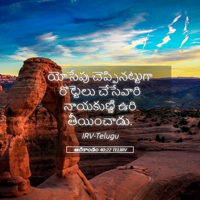 Picture 05 - ఆదికాండం 40:22 TELIRV - యోసేపు - Bible Verse Picture