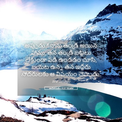 Picture 05 - ఆదికాండం 9:22 TELIRV - అప్పుడు కనాను - Bible Verse Picture
