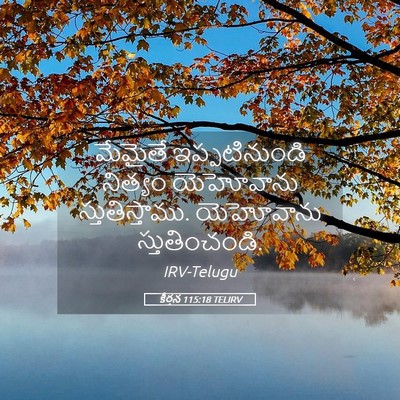 Picture 05 - కీర్తన 115:18 TELIRV - మేమైతే - Bible Verse Picture