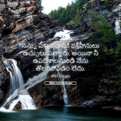 Picture 05 - కీర్తన 119:110 TELIRV - నన్ను - Bible Verse Picture