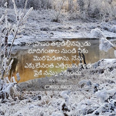 Picture 05 - కీర్తన 61:2 TELIRV - నా ప్రాణం - Bible Verse Picture