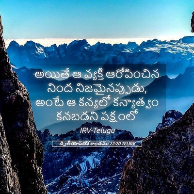 Picture 05 - ద్వితీయోపదేశ కాండము 22:20 TELIRV - అయితే ఆ వ్యక్తి - Bible Verse Picture