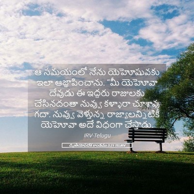 Picture 05 - ద్వితీయోపదేశ కాండము 3:21 TELIRV - ఆ సమయంలో నేను - Bible Verse Picture