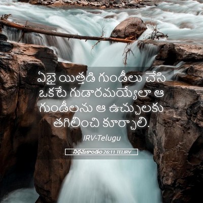 Picture 05 - నిర్గమకాండం 26:11 TELIRV - ఏభై యిత్తడి - Bible Verse Picture