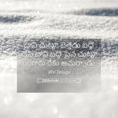 Picture 05 - నిర్గమకాండం 37:12 TELIRV - దాని చుట్టూ - Bible Verse Picture
