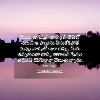 Picture 05 - యిర్మీయా 25:28 TELIRV - మేము తాగమని - Bible Verse Picture