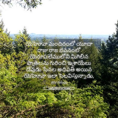 Picture 05 - యిర్మీయా 27:21 TELIRV - యెహోవా మందిరంలో - Bible Verse Picture