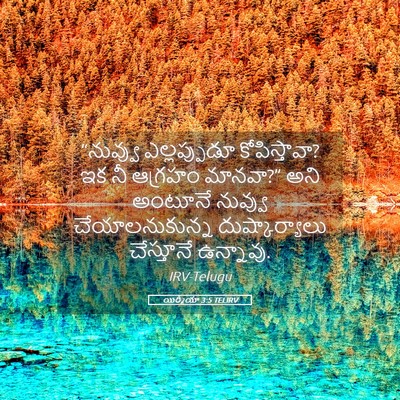 Picture 05 - యిర్మీయా 3:5 TELIRV - “నువ్వు - Bible Verse Picture