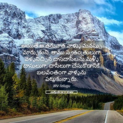 Picture 05 - యిర్మీయా 34:11 TELIRV - అయితే ఆ తరువాత - Bible Verse Picture