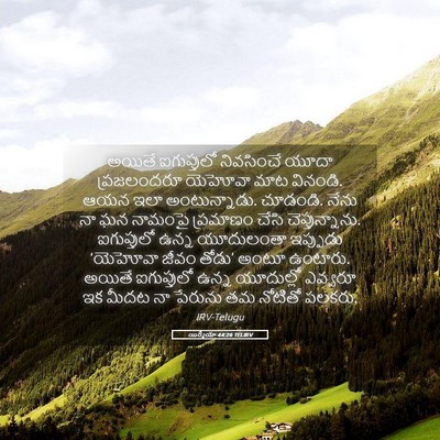 Picture 05 - యిర్మీయా 44:26 TELIRV - అయితే ఐగుప్తులో - Bible Verse Picture