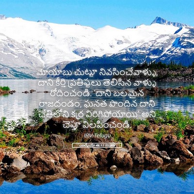 Picture 05 - యిర్మీయా 48:17 TELIRV - మోయాబు చుట్టూ - Bible Verse Picture