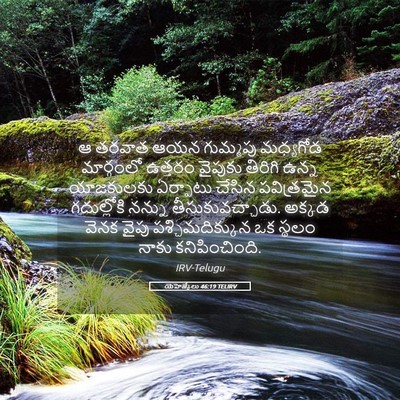 Picture 05 - యెహెజ్కేలు 46:19 TELIRV - ఆ తరవాత ఆయన - Bible Verse Picture