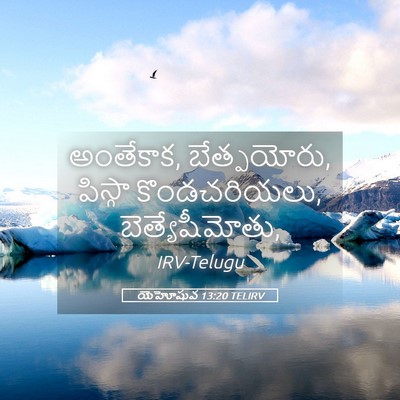 Picture 05 - యెహోషువ 13:20 TELIRV - అంతేకాక, - Bible Verse Picture