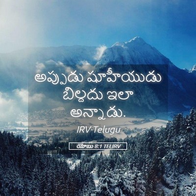 Picture 05 - యోబు 8:1 TELIRV - అప్పుడు షూహీయుడు - Bible Verse Picture