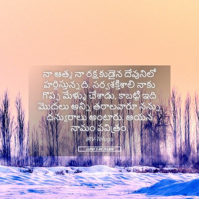 Picture 05 - లూకా 1:49 TELIRV - నా ఆత్మ నా - Bible Verse Picture