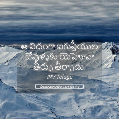 Picture 05 - సంఖ్యాకాండం 33:4 TELIRV - ఆ విధంగా - Bible Verse Picture