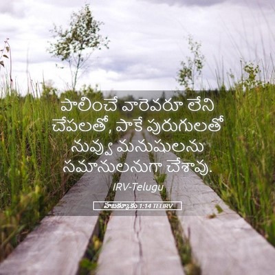 Picture 05 - హబక్కూకు 1:14 TELIRV - పాలించే వారెవరూ - Bible Verse Picture