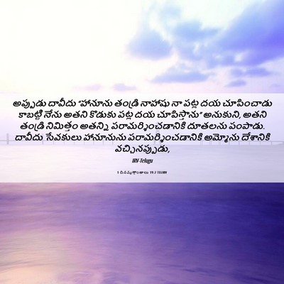 Picture 06 - 1 దినవృత్తాంతాలు 19:2 TELIRV - అప్పుడు దావీదు - Bible Verse Picture
