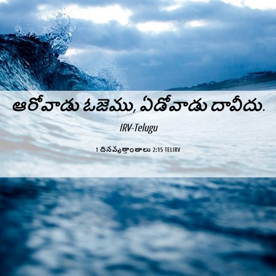 Picture 06 - 1 దినవృత్తాంతాలు 2:15 TELIRV - ఆరోవాడు ఓజెము, - Bible Verse Picture