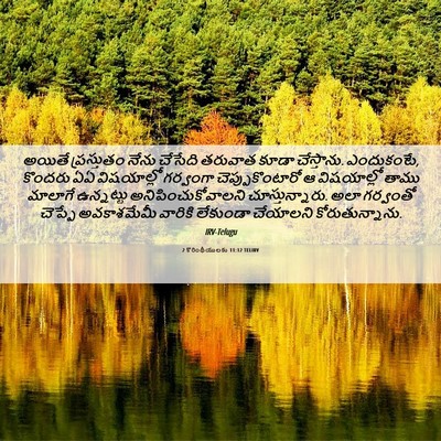 Picture 06 - 2 కొరింథీయులకు 11:12 TELIRV - అయితే ప్రస్తుతం - Bible Verse Picture