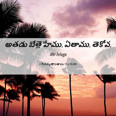 Picture 06 - 2 దినవృత్తాంతాలు 11:6 TELIRV - అతడు బేత్లెహేము, - Bible Verse Picture
