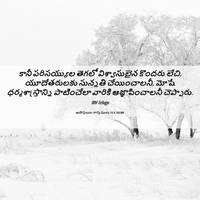 Picture 06 - అపొస్తలుల కార్యములు 15:5 TELIRV - కానీ పరిసయ్యుల - Bible Verse Picture