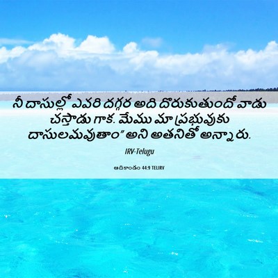 Picture 06 - ఆదికాండం 44:9 TELIRV - నీ దాసుల్లో ఎవరి - Bible Verse Picture