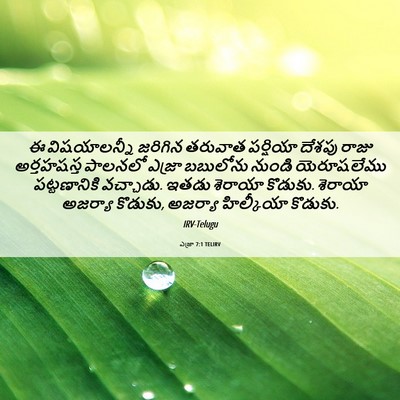 Picture 06 - ఎజ్రా 7:1 TELIRV - ఈ విషయాలన్నీ - Bible Verse Picture