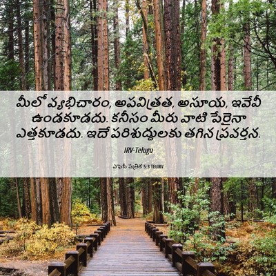 Picture 06 - ఎఫెసీ పత్రిక 5:3 TELIRV - మీలో వ్యభిచారం, - Bible Verse Picture