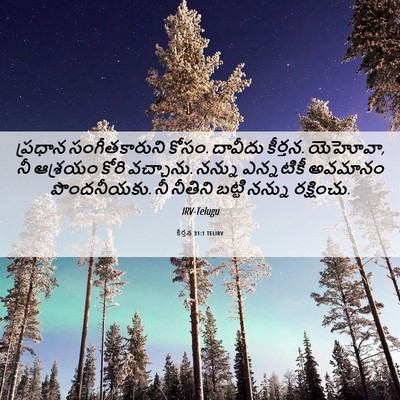 Picture 06 - కీర్తన 31:1 TELIRV - ప్రధాన - Bible Verse Picture