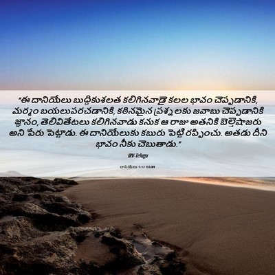 Picture 06 - దానియేలు 5:12 TELIRV - “ఈ దానియేలు - Bible Verse Picture