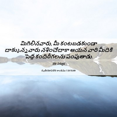 Picture 06 - ద్వితీయోపదేశ కాండము 7:20 TELIRV - మిగిలినవారు, మీ - Bible Verse Picture