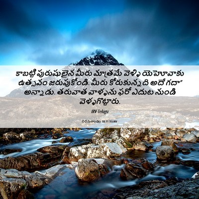 Picture 06 - నిర్గమకాండం 10:11 TELIRV - కాబట్టి పురుషులైన - Bible Verse Picture