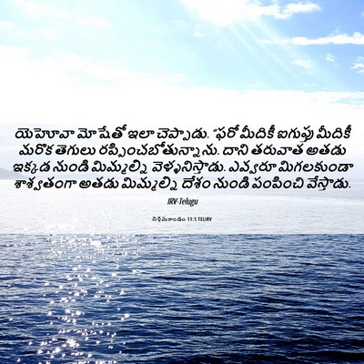 Picture 06 - నిర్గమకాండం 11:1 TELIRV - యెహోవా మోషేతో ఇలా - Bible Verse Picture