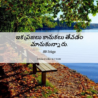 Picture 06 - నిర్గమకాండం 36:7 TELIRV - ఇక ప్రజలు కానుకలు - Bible Verse Picture
