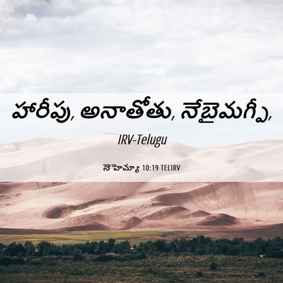 Picture 06 - నెహెమ్యా 10:19 TELIRV - హారీపు, అనాతోతు, - Bible Verse Picture