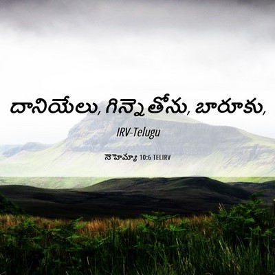 Picture 06 - నెహెమ్యా 10:6 TELIRV - దానియేలు, - Bible Verse Picture