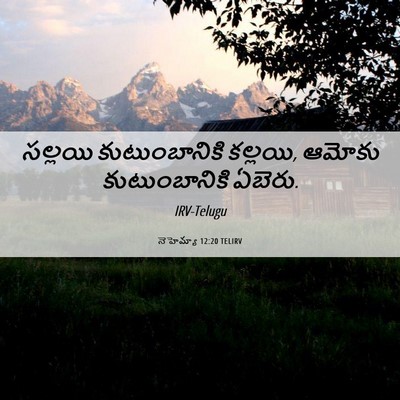 Picture 06 - నెహెమ్యా 12:20 TELIRV - సల్లయి - Bible Verse Picture