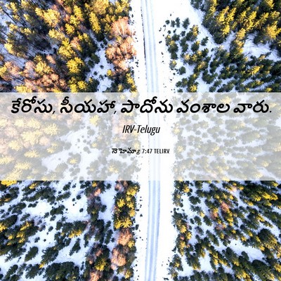 Picture 06 - నెహెమ్యా 7:47 TELIRV - కేరోసు, సీయహా, - Bible Verse Picture