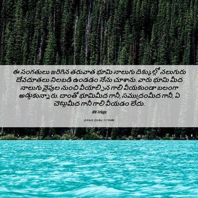 Picture 06 - ప్రకటన గ్రంథం 7:1 TELIRV - ఈ సంగతులు జరిగిన - Bible Verse Picture