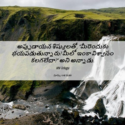Picture 06 - మార్కు 4:40 TELIRV - అప్పుడాయన - Bible Verse Picture
